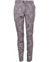 LORDS OF HARLECH MEN'S GREY / BLUE JACK LUX TRIPPY PAISLEY PANT - GREY