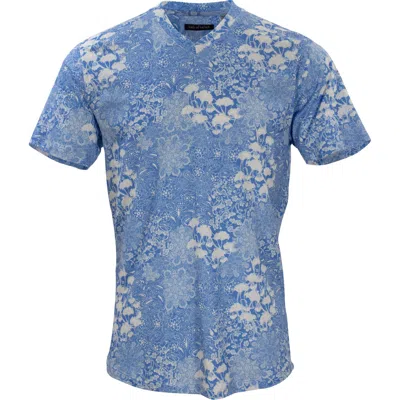 Lords Of Harlech Men's Maze - Paisley Floral Blue