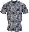 Lords Of Harlech Men's Maze Everything Roses V-neck Tee In Turf