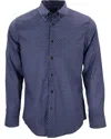 Lords Of Harlech Mitchell Triangle Dots Blue In Blue