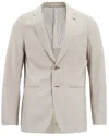 Lords Of Harlech Men's Neutrals Judd Half Lined Tailored Wool Blazer - Limestone In Neutral