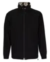 Lords Of Harlech Pascali Reversible Performance Jacket Serios Floral In Black