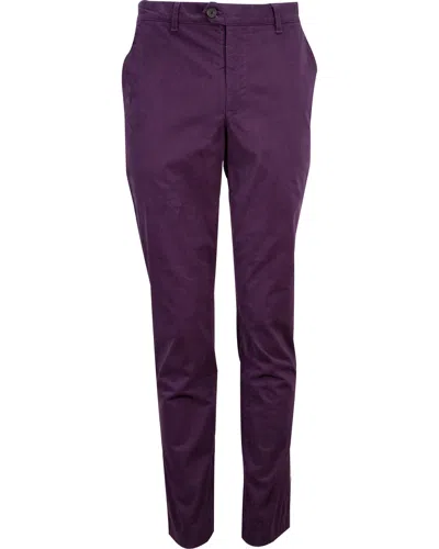 Lords Of Harlech Jack Lux Plum Pants In Pink/purple