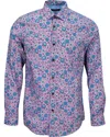 Lords Of Harlech Nigel Groupie Floral Shirt In Pink/purple