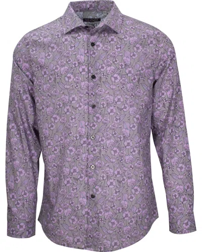Lords Of Harlech Men's Pink / Purple Nigel Notorious Floral Orchid In Pink/purple