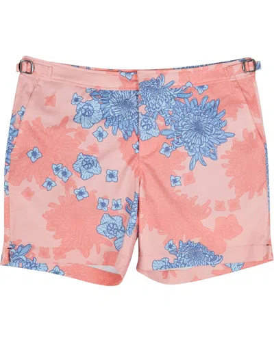 Lords Of Harlech Men's Pink / Purple Pool Mumms Dream Swim Short - Pink In Pink/purple