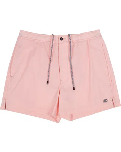 Lords Of Harlech Men's Pink / Purple Quack Swim Short - Fresh Pink In Pink/purple