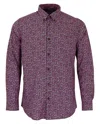 Lords Of Harlech Morris Shirt In Purple