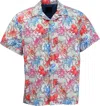 Lords Of Harlech Men's Ralph Octopus Party Camp Shirt In Pumice