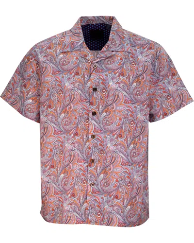 Lords Of Harlech Men's Ralph Parasol Paisley Neapolitan In Pink