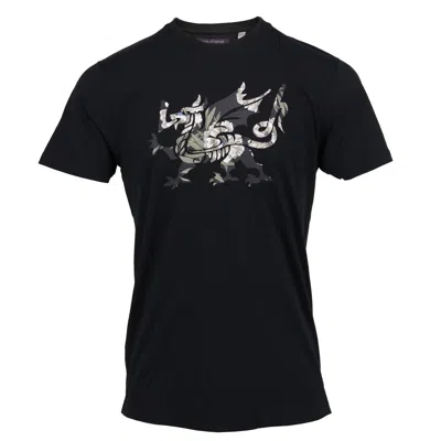 Lords Of Harlech Men's Rob Dragon Tee In Black
