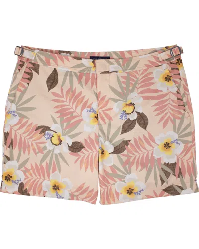 Lords Of Harlech Men's Rose Gold Pool Farm Floral Peach