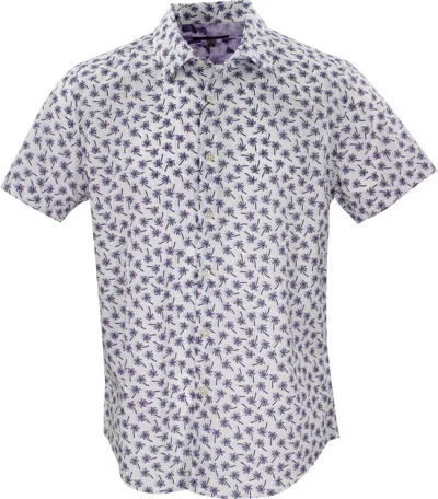 Lords Of Harlech Men's Scott Falling Palms White