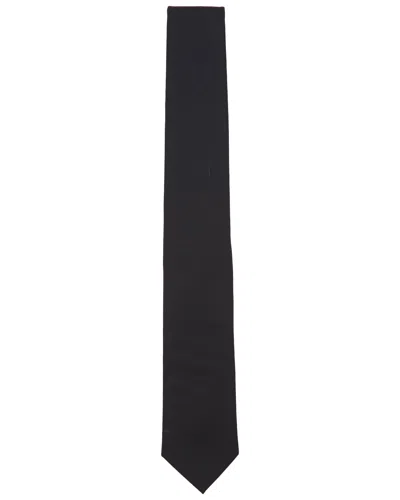 Lords Of Harlech Men's Taddeo Merino Tie - Black