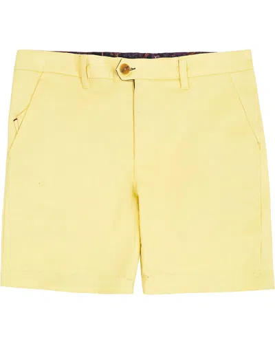 Lords Of Harlech Men's Yellow / Orange John Shorts - Mellow In Yellow/orange