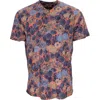 Lords Of Harlech Men's Yellow / Orange Maze - Mums Floral Peach In Yellow/orange