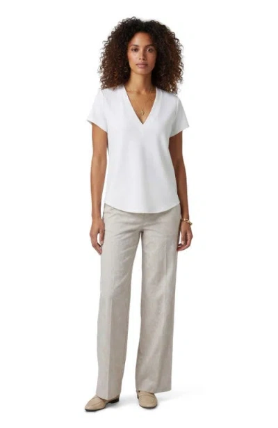 Lords Of Harlech Paisley Explosion Womens Wide-leg Pant In White
