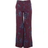 Lords Of Harlech Phillis Tailored Pant In Purple
