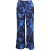 Lords Of Harlech Phoebe Tailored Pant In Blue