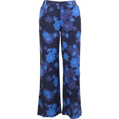 Lords Of Harlech Phoebe Tailored Pant In Blue