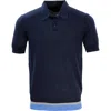 Lords Of Harlech Pilgrim Polo Shirt In Blue