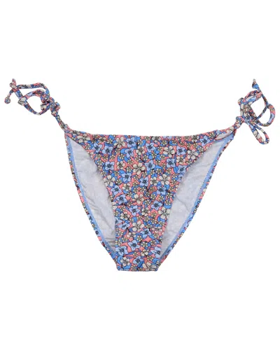 Lords Of Harlech Pink Bonita Floral Field Coral Womens Bikini Bottom