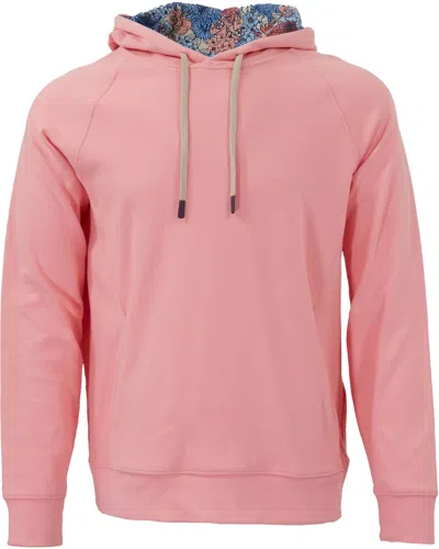 Lords Of Harlech Pink / Purple Hank Hoodie - Fresh Pink In Pink/purple