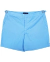 Lords Of Harlech Pool Tailored Swim Short In Blue