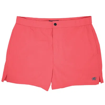 Lords Of Harlech Quack Swim Short In Pink/purple