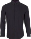 Lords Of Harlech Sawyer Knit Shirt In Black