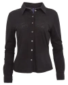 Lords Of Harlech Scarlet Merino Shirt In Black