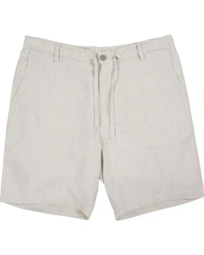 LORDS OF HARLECH LORDS OF HARLECH SOLID LINEN DRAWSTRING SHORT