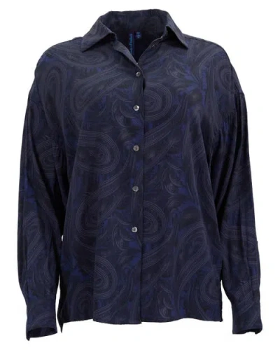 LORDS OF HARLECH LORDS OF HARLECH SOPHIE SILK OVERSIZED SHIRT
