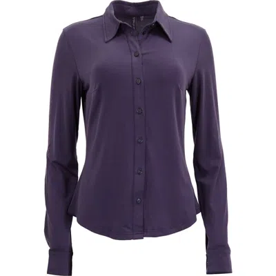 Lords Of Harlech Stephanie Shirt In Purple