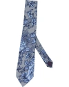Lords Of Harlech Taddeo Merino Tie In Blue