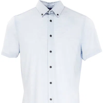 Lords Of Harlech Todd Knit Shirt In White