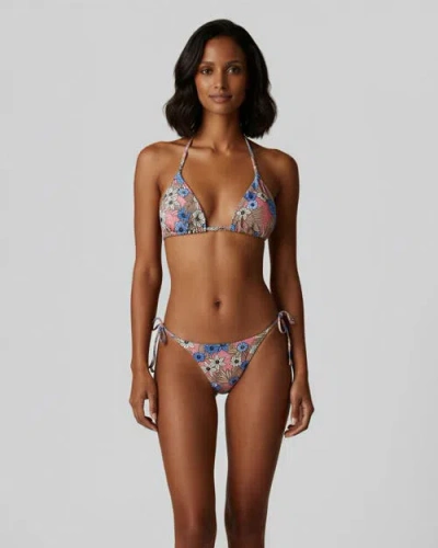 Lords Of Harlech Tropical Mix Womens Bikini Top In Multi