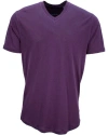 Lords Of Harlech Victor Merino V-neck Shirt In Purple