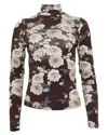 Lords Of Harlech Kate Turtleneck In Multi