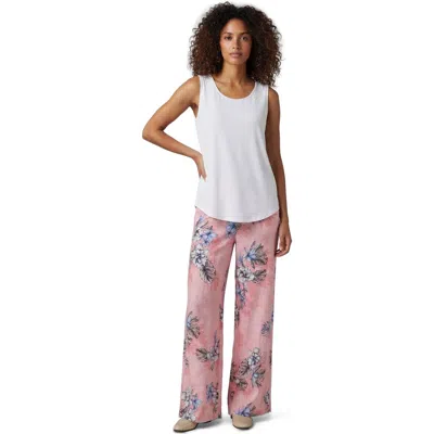 Lords Of Harlech Womens Lillian Wide Leg Linen Pant In Multi