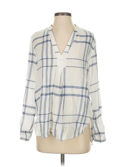 Pre-owned Lords Of Liverpool Long Sleeve Blouse In White