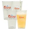 Lord's Rocks Set Of 4 Coors Light® Pint Glasses In Transparent