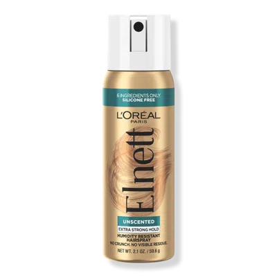 L'oreal Elnett Extra Strong Unscented Hairspray Mini