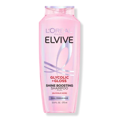 L'oreal Elvive Glycolic Gloss Shine Boosting Shampoo In Transparent