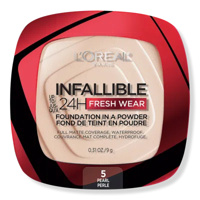 L'oreal Infallible 24h Fresh Wear Foundation In A Powder - 5 Pearl