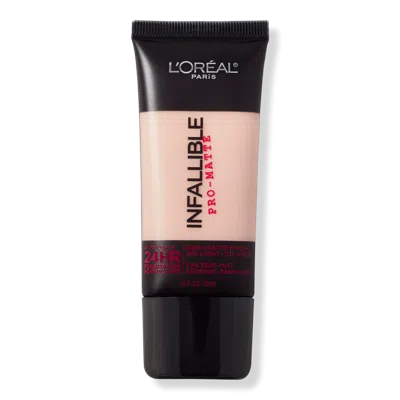 L'oreal Infallible Pro-matte Liquid Longwear Foundation - 101 Classic Ivory