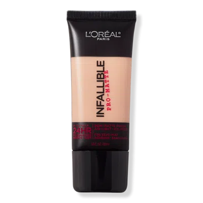 L'oreal Infallible Pro-matte Liquid Longwear Foundation - 104 Golden Beige