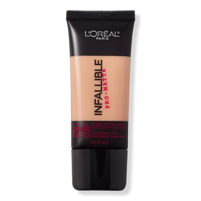 L'oreal Infallible Pro-matte Liquid Longwear Foundation - 106 Sun Beige