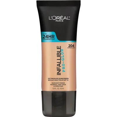 L'oreal Ladies Infallible Pro - Glow Foundation 1 oz Natural Buff Makeup 071249330456