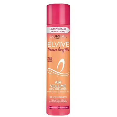 L'oréal Paris Elvive Dream Lengths Air Volume Cleansing Dry Shampoo 150ml